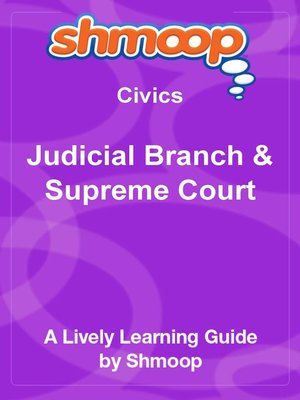 cover image of Judicial Branch and Supreme Court